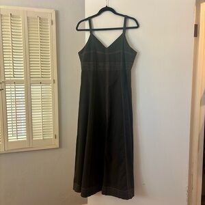 Stylish 100% Cotton Black Maxi Dress | Size M/L